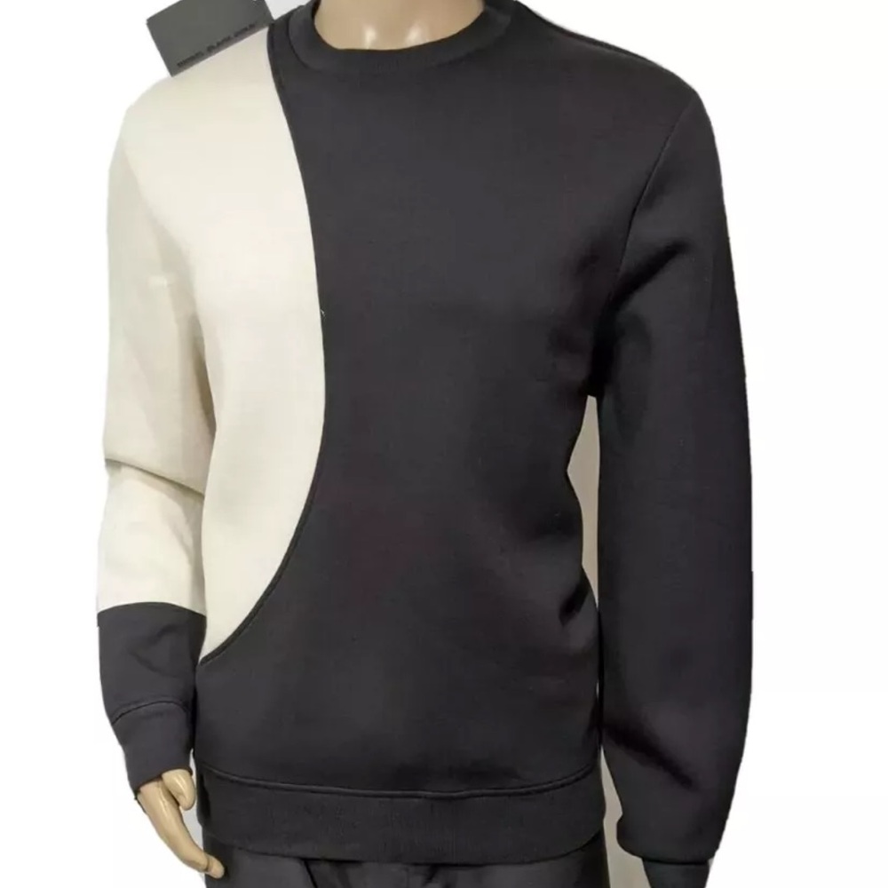 Diesel Black Gold Label Sweater Size XL  Unique Colorblock Excellent Condition